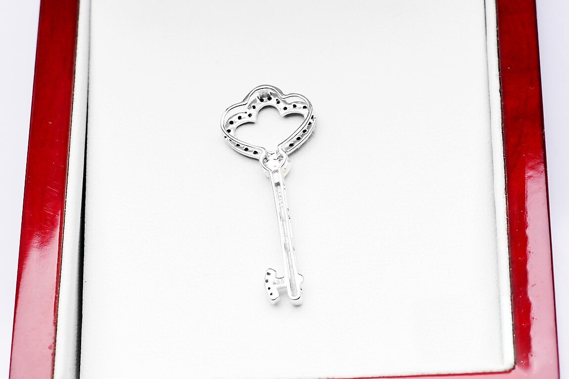 Emaga Złoty wisiorek WXD3424 - Diament